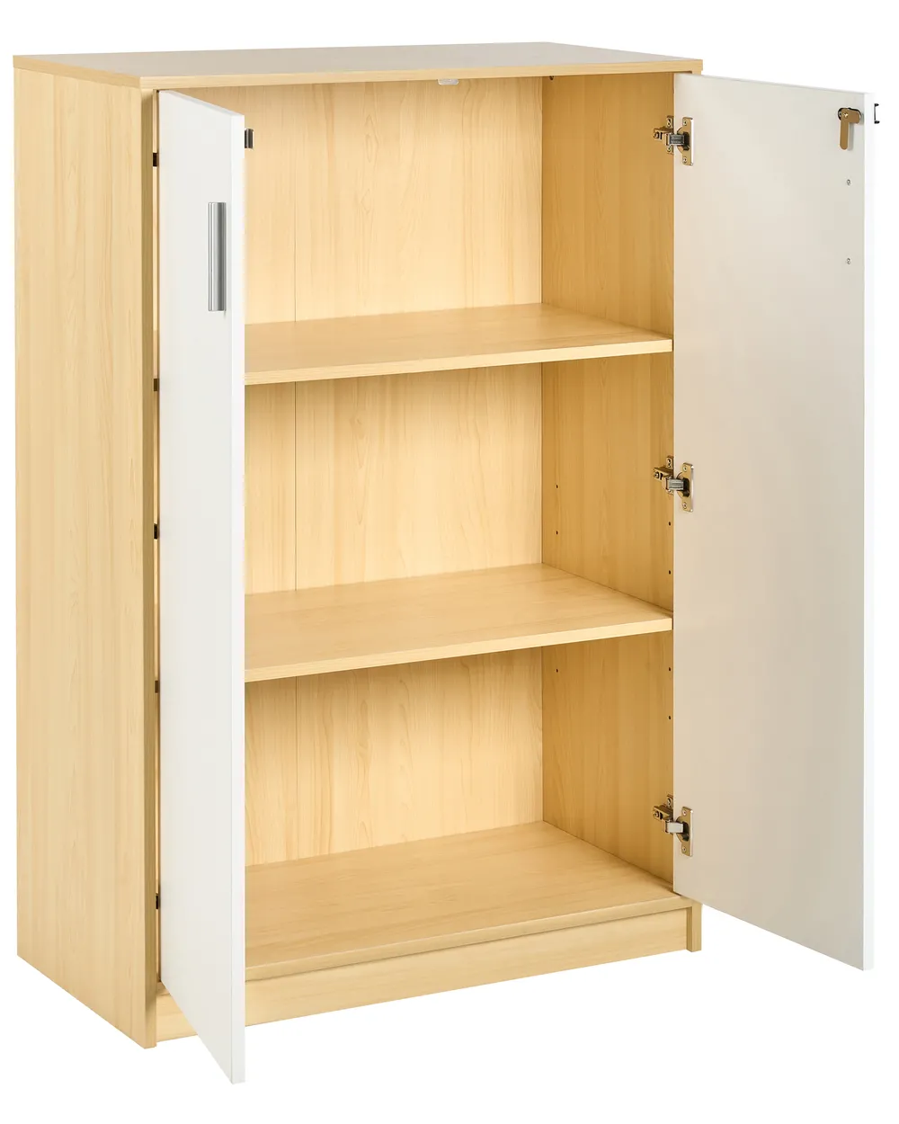Storage Unit ZEHNA Light Brown/ White_980079