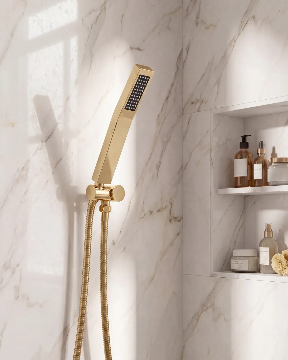 Shower Head AMBORO Brass Gold