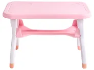 Kids Table with Chairs BOLLON Pink_1124284