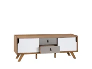 TV Stand ACTON Brown/ White_749648