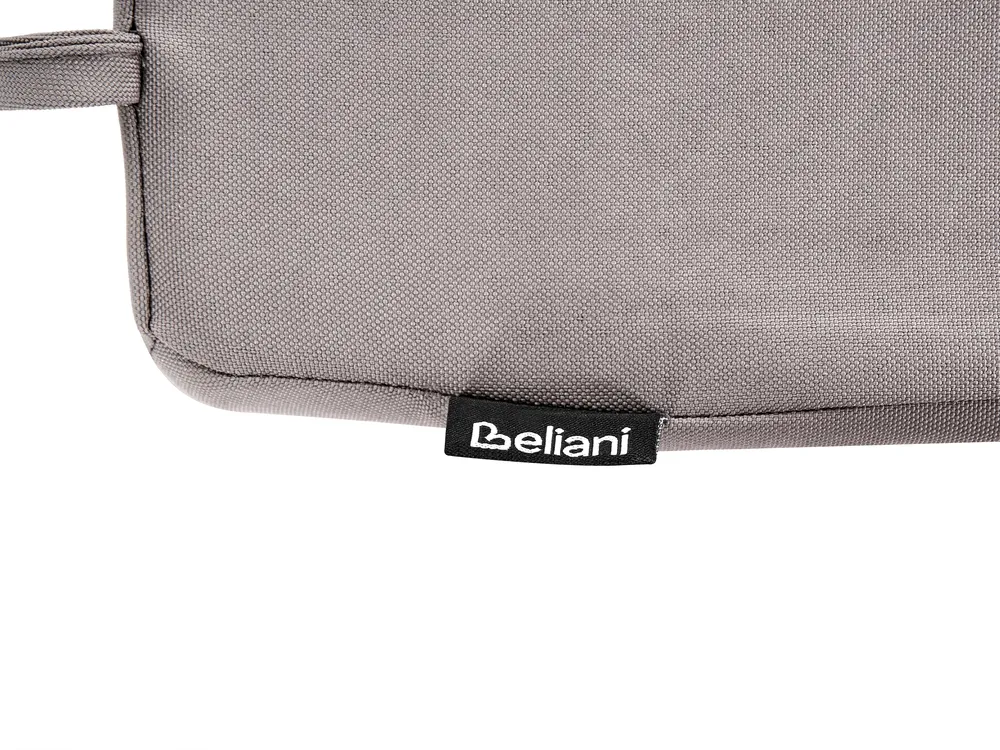 Bench Seat Pad Cushion SOVANA 148 x 45 cm Grey_1109857