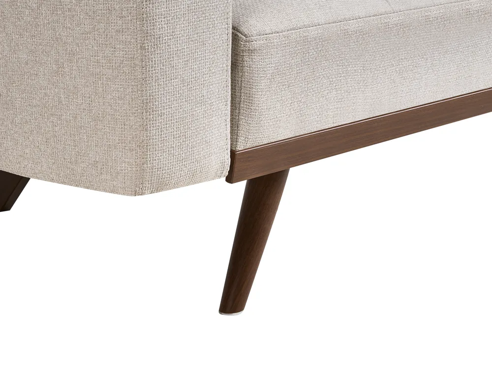 Sofa Bed 3 Seater HJULBY Light Beige_1030136
