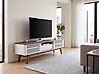 TV-taso DETROIT Ruskea/valkoinen