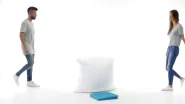 Sittsäck 600 L FUZZY 180 cm 230 cm Gul_895445