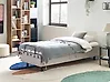 Adjustable Bed without Headboard Fabric DUKE 80 x 200 cm (EU Small Single) Beige