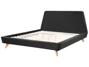 Bed Velvet VIENNE 180 x 200 cm (EU Super King) Black_740362