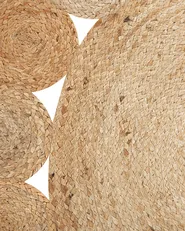 Matto AHLAT Beige ø 120 cm Juutti_756611
