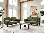 Sofa 2-seters PILARNE Grønn_1159640