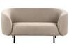 Sofa 2 Seater LOEN Fabric Taupe