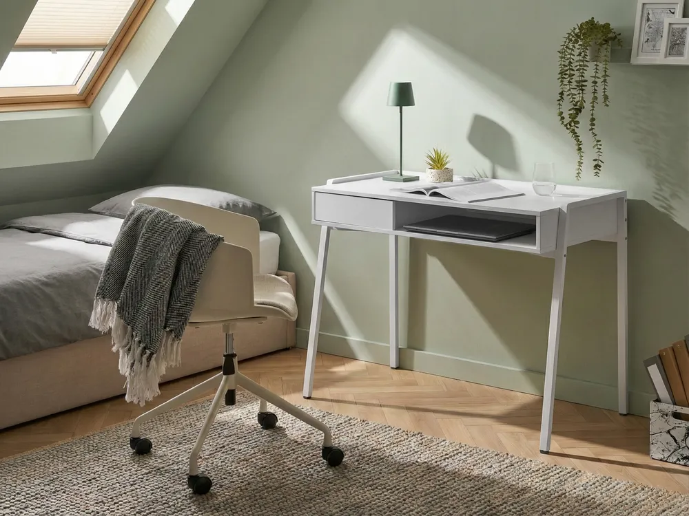Home Office Desk KOFOTEN 107 cm 48 cm White