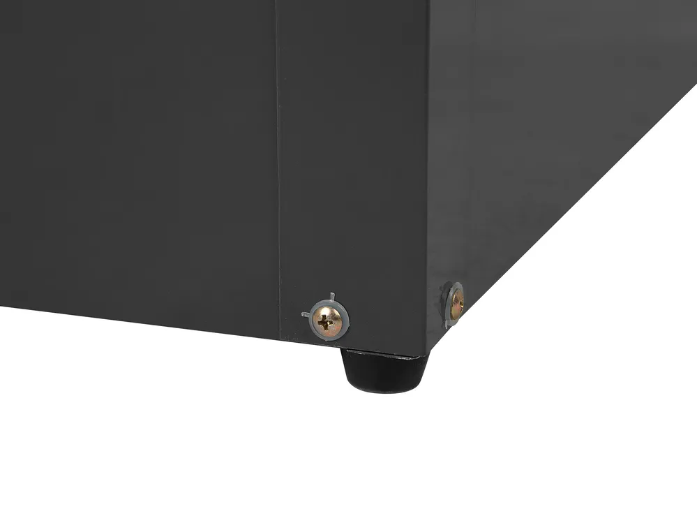 Säilytyslaatikko CEBROSA 132 cm 62 cm Metalli Grafiitinharmaa_717677