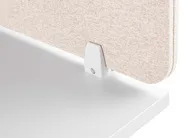 Skiljevägg för skrivbord WALLY 120 x 40 cm Beige_1071649