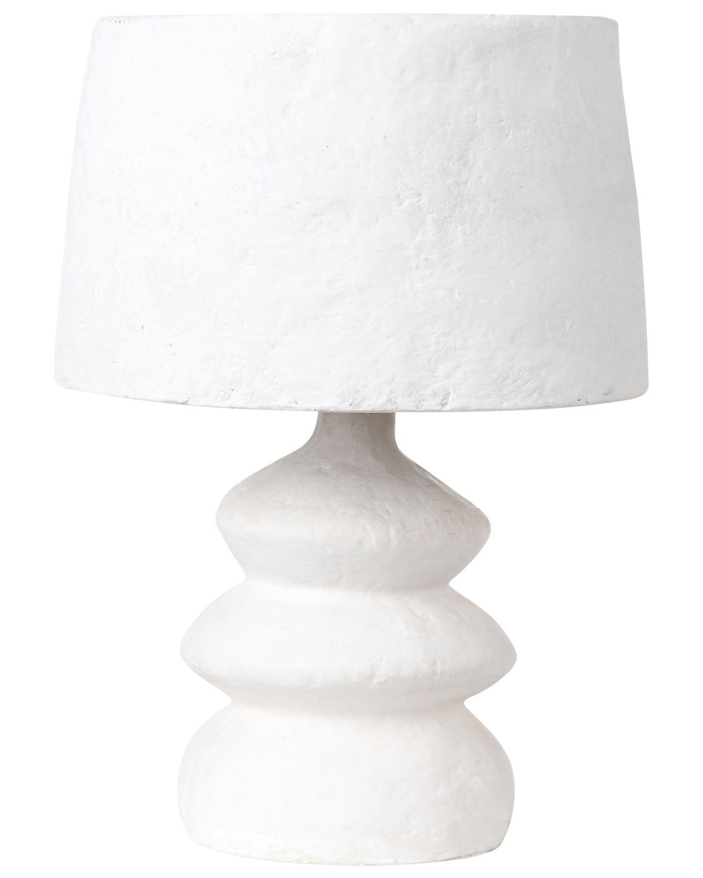 Bordslampa ARAPEY Papier-mâché Vit