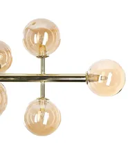 Pendellampa RAMIS Metall Guld_840695