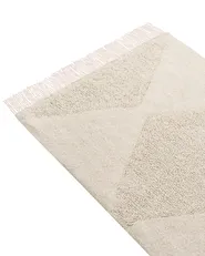 Barnmatta KHONOMA Beige 160 x 230 cm Bomull_1109415