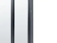 Wall Mirror CROSSES 60 cm 170 cm Metal Black_900642