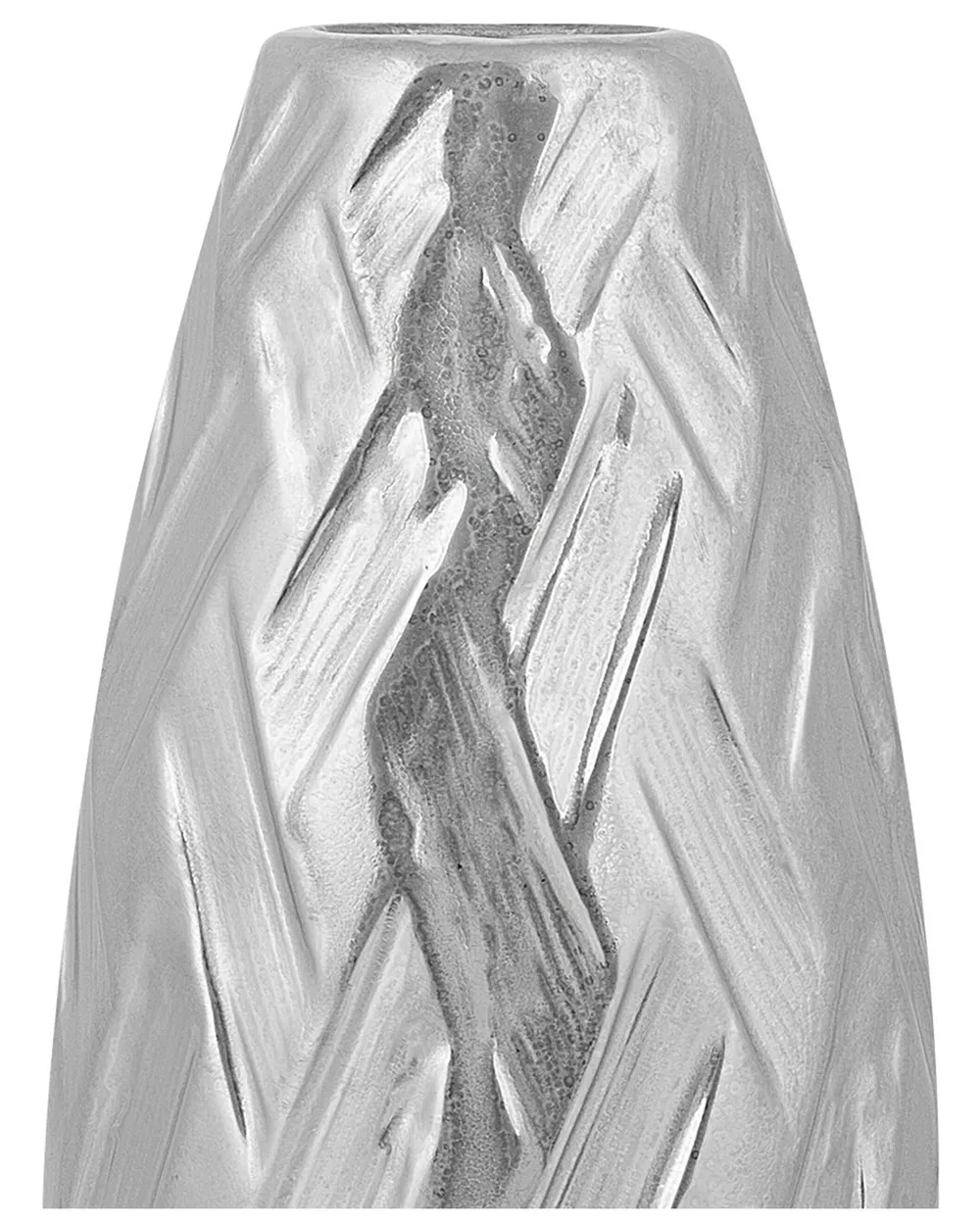 Dekorationsvas ARPAD 33 cm Stengods Silver_796318
