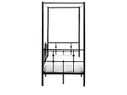 Pylvässänky Metalli ARTONNE 90 x 200 cm Musta_1141714