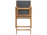 Garden Dining Set with Loungers 8 Seater CESANA Acacia Wood Light Brown_691207