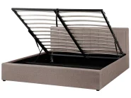 Ottoman Bed MONTLAUR Boucle Taupe 180 x 200 cm (EU Super King)_1141514