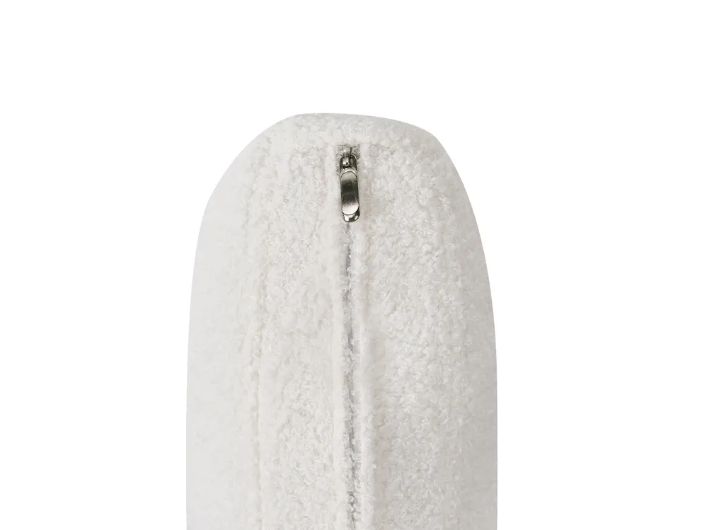 Bäddsoffa 2-sits JERSLEV Bouclé Off-White_1012085
