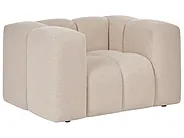 Sofagruppe 5-seters ANTOLA Bouclé Beige_1161585