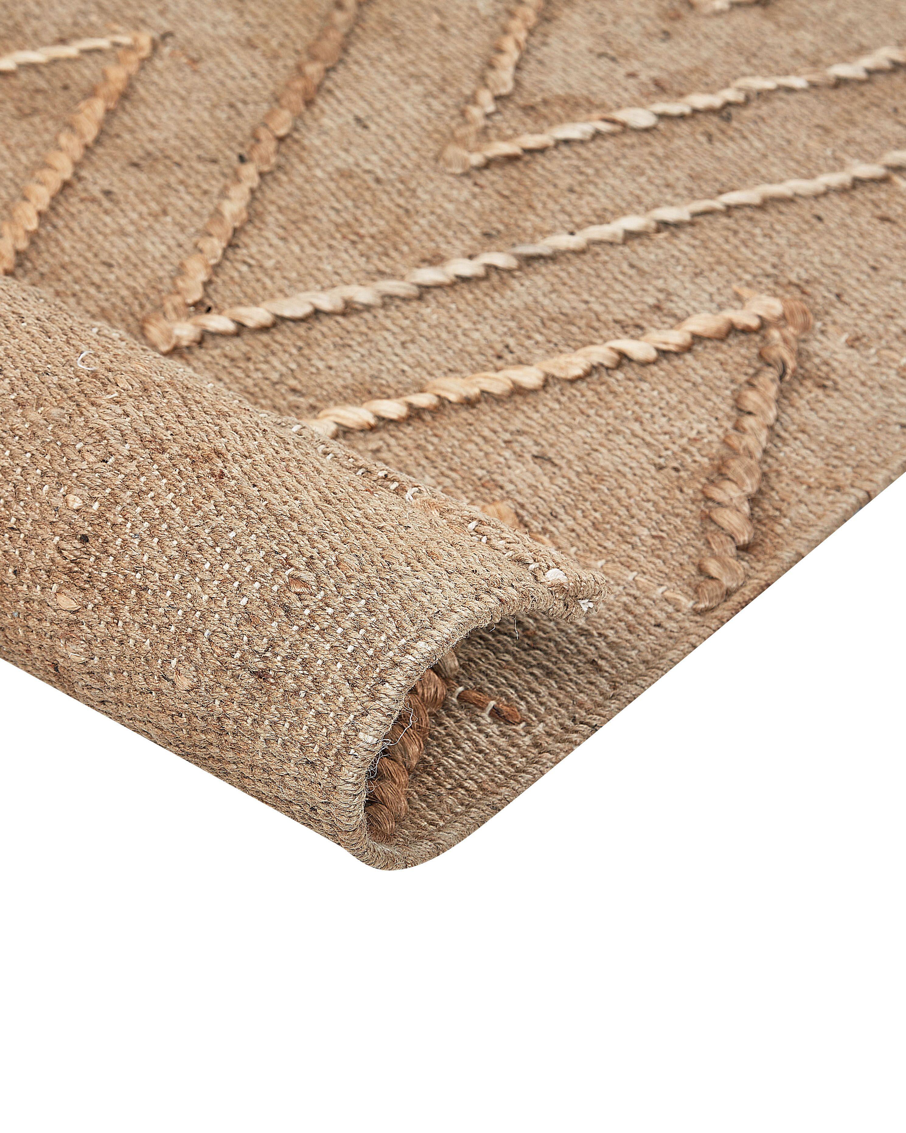 Teppe DADAY Beige 140 x 200 cm Jute_853601
