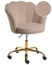 Desk Chair MONTICELLO Boucle Beige_1099134