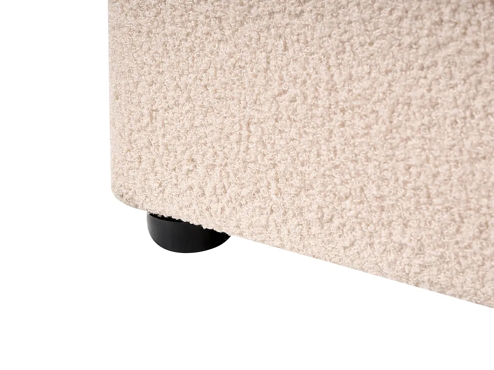 Sänky säilytystilalla CHADENET Buklee Vaaleanbeige 180 x 200 cm_1151113