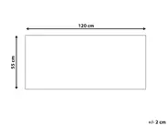 Dörrmatta LINGAYEN Naturlig 55 x 120 cm Kanin Kokosfiber_1013162
