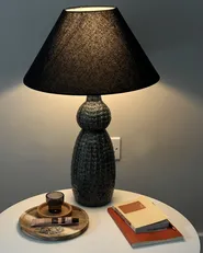 Table Lamp MATINA Ceramic Black_1071932