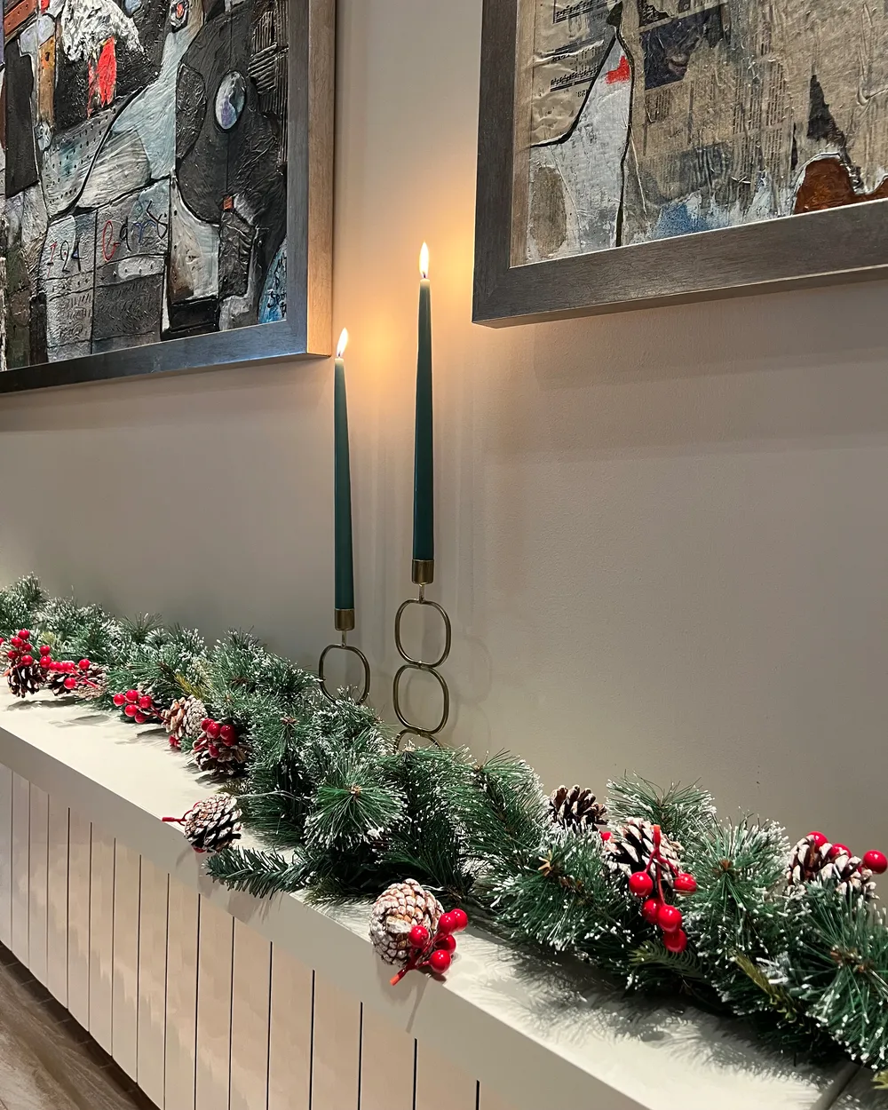 Christmas Garland LED PAIMIO 270 cm Green_895645