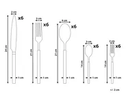 30 Piece Cutlery Set BIGOLI Black_1037839
