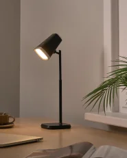 Wireless LED Table Lamp MUSCA with Dimmer Black_1019027