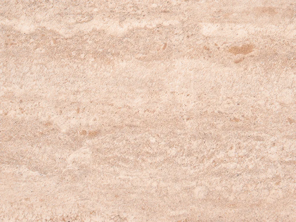 Coffee Table MALTBY Travertine Effect Brown_1144680