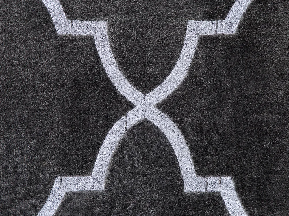 Rug YELKI Dark Grey 140 x 200 cm_762491