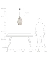 Pendant Lamp ANNOTTO Cotton Beige_898771