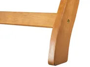 Sun Lounger JAVA Reclining Acacia Wood Light Brown_802490