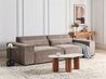 Modular Sofa 2 Seater HELLNAR Fabric Light Brown