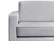 Living Room Set 4 Seater SAVALEN Fabric Light Grey_998182