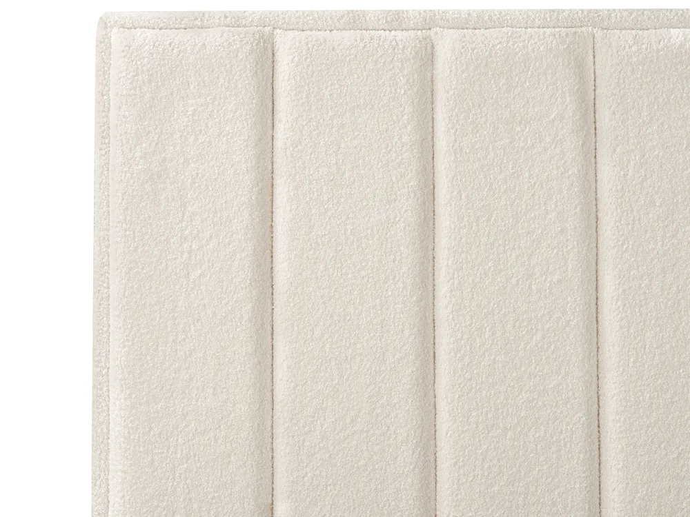 Ottoman Bed SEZANNE Boucle Off-White 180 x 200 cm (EU Super King)_939806