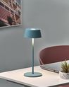Trådløs LED-bordlampe GUDER Med dimmer Metall Blå