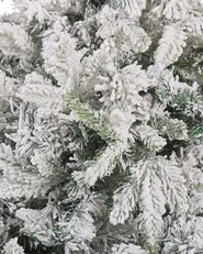 Artificial Snowy Christmas Tree TOMICHI 120 cm White_813104