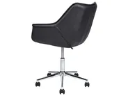 Desk Chair NEWDALE Faux Leather Black_854773