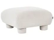 Modular Living Room Set 4 Seater MJALBI with Ottoman Boucle Off-White_1075194
