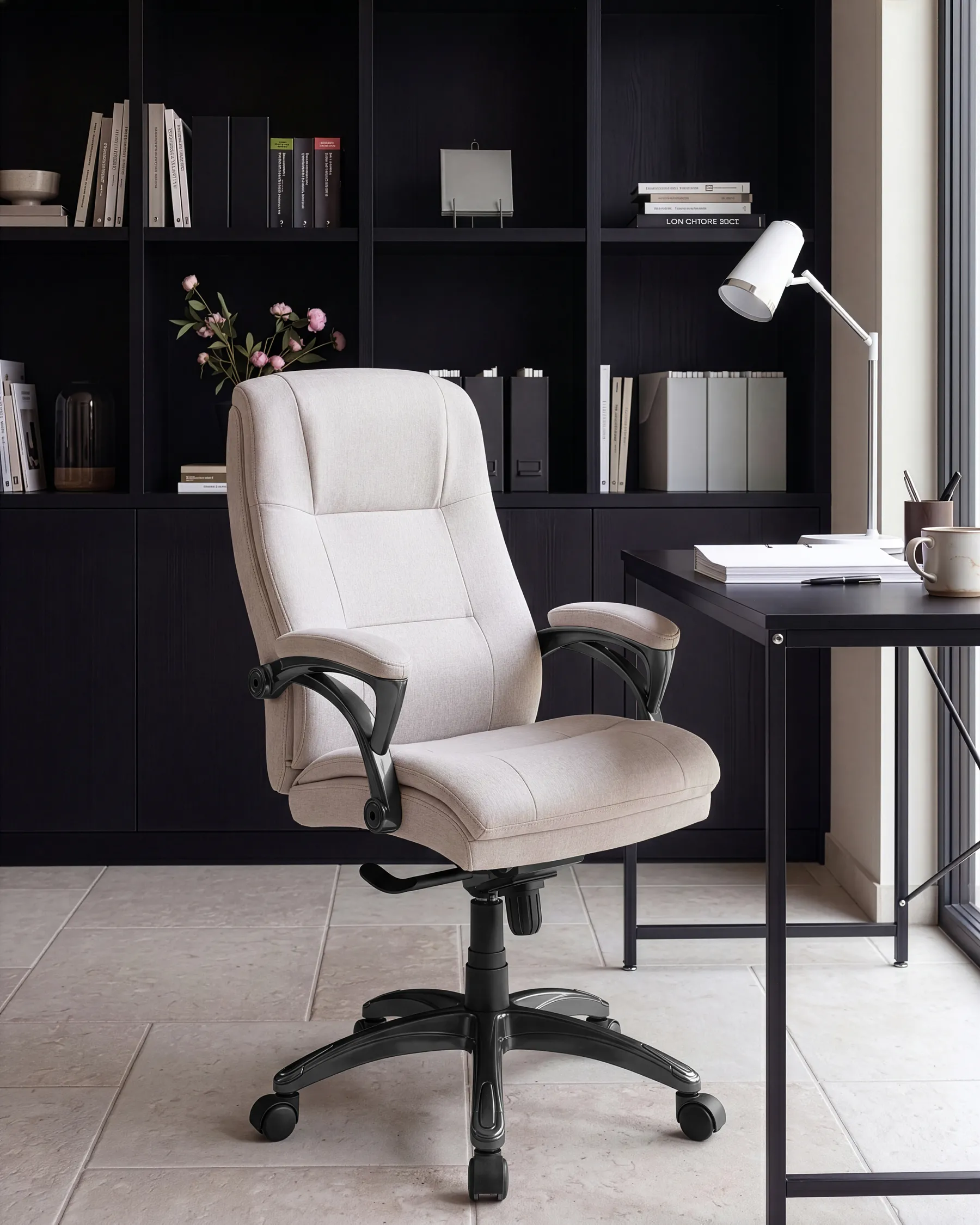 Executive Chair MAGNUS Linen Light Beige_1063025