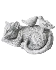 Garden Figurine KALELA Cat Grey_999916