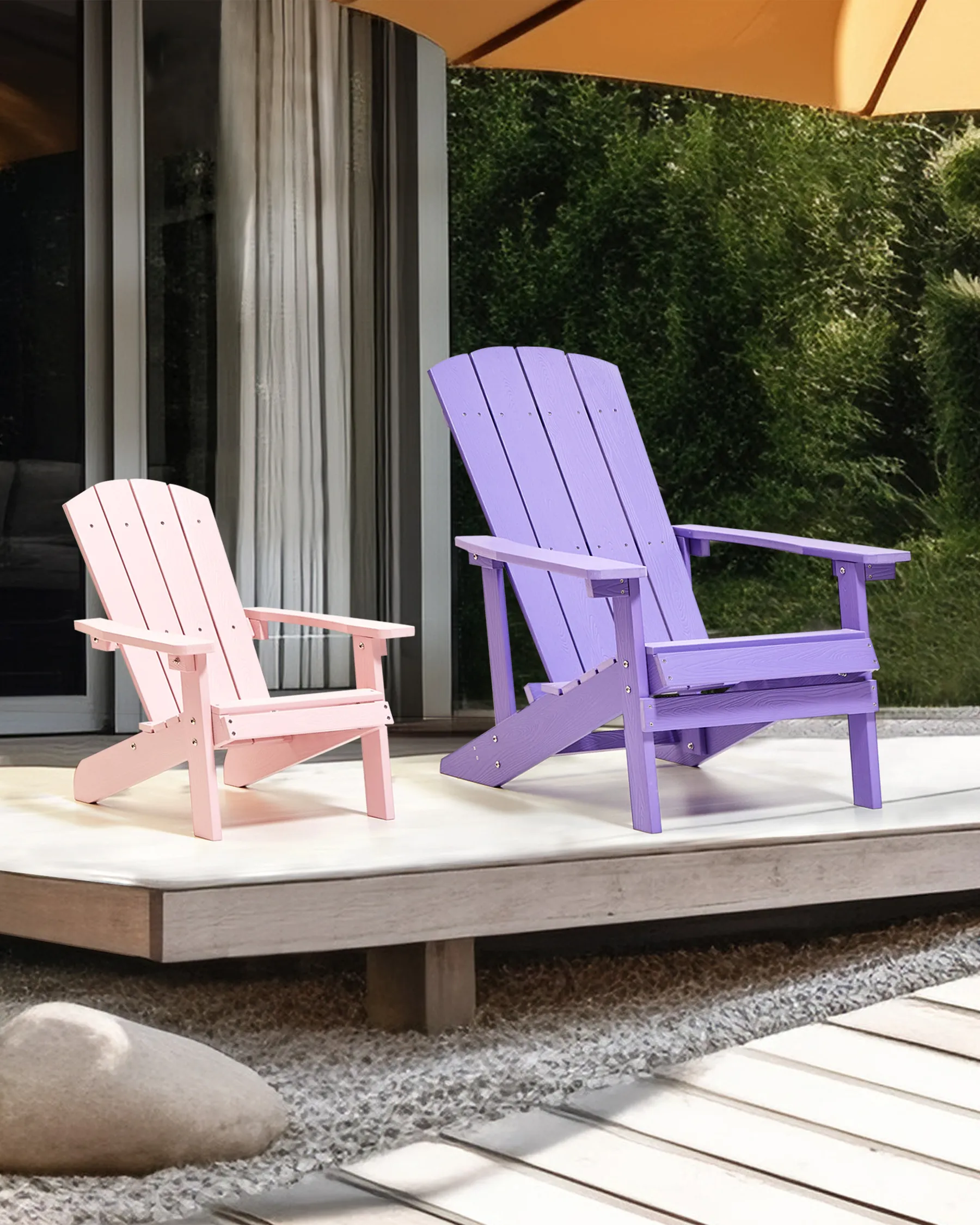 Lastentuoli ADIRONDACK Pastellipinkki_918296