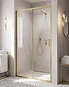 Sliding Shower Door YAURI 1200 x 1900 mm Gold