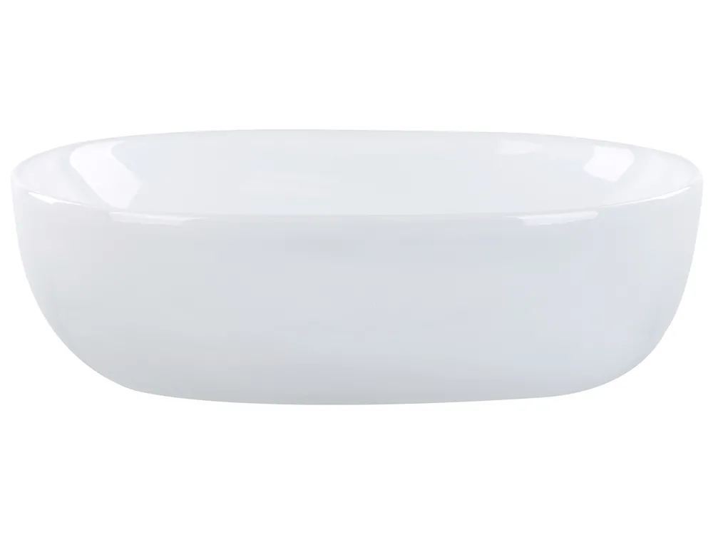 Countertop Basin OMOA 480 x 340 mm Ceramic White_922823